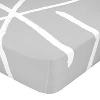 Blanc | Hoeslaken Stripes