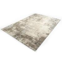 Merinos Marmer Design Vloerkleed - Ibiza 601-99 Earth - Grijs-Beige-140 x 200 cm