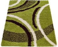 Paco Home Hochflor-Teppich Mango 301, rechteckig, 35 mm Höhe, Shaggy, modernes Design, Wohnzimmer