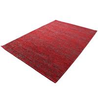 Merinos Vintage Patchwork Vloerkleed Marakesh - Rood-80 x 150 cm