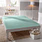 Estella Baumwolle Feinjersey Spannbettlaken 140x200 cm - 150x200 cm Azur