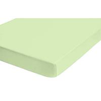 Castell Jersey-Stretch Spannbettlaken 180x200 cm - 200x200 cm Pistaziengrün