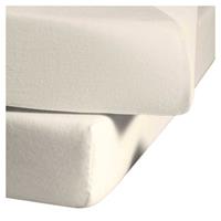 fleuresse Single Jersey Spannbettlaken Jenny C 100x200 cm Creme