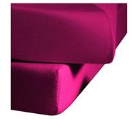 fleuresse Single Jersey Spannbettlaken Jenny C 100x220 cm Cassis