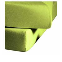 fleuresse Single Jersey Spannbettlaken Jenny C 100x220 cm Apfelgrün
