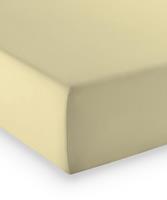 fleuresse Jersey-Elasthan Spannbettlaken Comfort 100x200 cm Beige