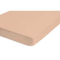 Biberna Fein-Biber Spannbettlaken 90x200 cm - 100x200 cm Beige