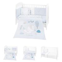 Kikka boo Babybettwäsche 6tlg. 140 x 70 cm Bettwäsche blau