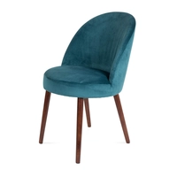 Set van 2 eetkamerstoelen Barbara velvet | Dutchbone