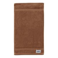 Schöner Wohnen Kollektion Gästehandtuch Airtouch Qualität 30x50cm CUDDLY 100% Baumwolle dunkelbraun Gr. 30 x 50