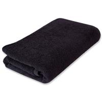etérea Handtuch Serie Viola ohne Borte; Farbe: Schwarz; Größen: 50x100 cm Handtuch