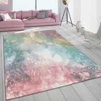 Paco Home Vloerkleed Mero 100 Korte pool, modern design, pastelkleuren, used look