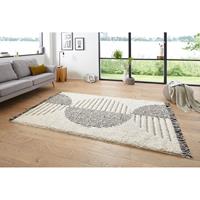 Home24 Hoogpolig vloerkleed Akan, Mint Rugs