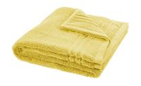 LAVIDA Handtuch  Soft Cotton ¦ gelb ¦ reine Micro-Baumwolle, Baumwolle ¦ Maße (cm): B: 50  - Möbel Kraft