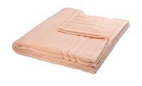 LAVIDA Duschtuch  Soft Cotton ¦ orange ¦ reine Micro-Baumwolle, Baumwolle ¦ Maße (cm): B: 70  - Möbel Kraft