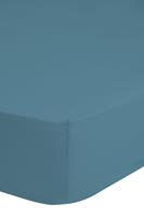 Good Morning Goodmorning Hoeslaken Katoen Adria Blauw-Lits-jumeaux (180x220 cm)