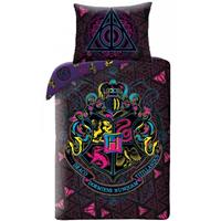 SlaapTextiel Harry Potter Dekbedovertrek Neon