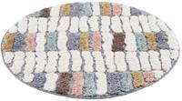 Carpet City Hoogpolig vloerkleed Focus 3032 bijzonder zacht, modern, multicolour, 3d-effect