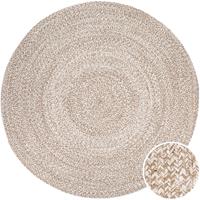 Paco Home Vloerkleed Viborg 595 Jute, modern, boho, met de hand gemaakt vloerkleed van natuurmateriaal