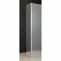 Aqua Splash Zijwand Met Hoekprofiel 35X200 10 mm Nano Matglas 