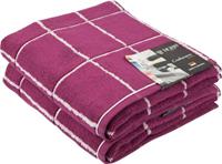 ROSS Handdoeken Cashmere geruit in modieuze kleuren (2 stuks)