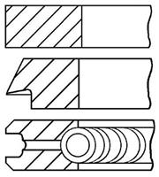 Zuigerveerset GOETZE 08-502907-00