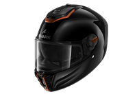 SHARK Spartan RS Blank SP, Integraalhelm, Zwart-Koper-Zwart KCK