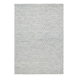 THEKO Wollen kleed Trondheim PO-502 Handgeweven vloerkleed, platweefsel, zuivere wol, met de hand geweven, ruitmotief