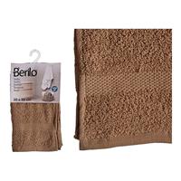 Berilo Handtuch 50 X 90 Cm Baumwolle Braun