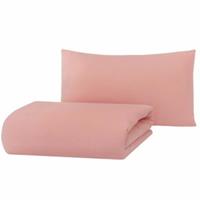 Hibboux BettwÃsche-Set Mono Duvet Cover - Rose rosa Gr. 100 x 135 + 40 x 60