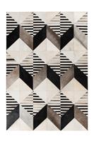 Padiro Ontwerp Tapijt Lavin 425 Schwarz Multi 200cm X 280cm