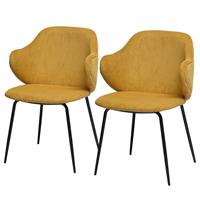 Home24 Armleunstoel Tronde (set van 2), loftscape