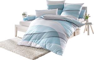 Bedtextiel in mint van Biberna