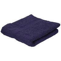 Towelcity Set van 8x stuks Luxe handdoeken navy blauw 50 x 90 cm 550 grams -