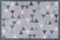 wash+dry by Kleen-Tex Vloerkleed Triangles