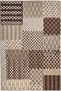 TOM TAILOR Teppich "PATTERN PATCH", rechteckig, 12 mm Höhe, Wohnzimmer