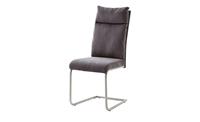 MCA furniture Vrijdragende stoel Pia Stoel belastbaar tot 120 kg, kussen-look (set, 2 stuks)
