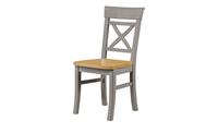 maison bleue Holzstuhl massiv  Florian ¦ grau ¦ Maße (cm): B: 45 H: 94 T: 43  - Möbel Kraft