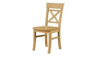 maison bleue Holzstuhl massiv  Florian ¦ holzfarben ¦ Maße (cm): B: 45 H: 94 T: 43  - Möbel Kraft