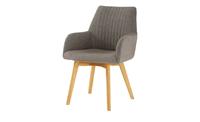 Woodford Polsterstuhl  Menda ¦ braun ¦ Maße (cm): B: 59 H: 87 T: 61  - Möbel Kraft