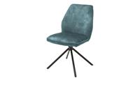 MCA furniture Eetkamerstoel OTTAWA Vintage suède-look met opstaande naad, stoel belastbaar tot 120 kg (set, 2 stuks)