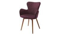 Gray & Jones Polsterstuhl  Tierra Fuego Two ¦ rot ¦ Maße (cm): B: 62 H: 87 T: 65  - Möbel Kraft