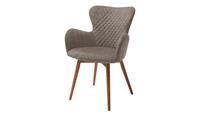 Gray & Jones Polsterstuhl  Tierra Fuego Two ¦ braun ¦ Maße (cm): B: 62 H: 87 T: 65  - Möbel Kraft