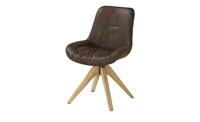 Drehsessel ¦ braun ¦ Maße (cm): B: 55 H: 84 T: 60  - Möbel Kraft