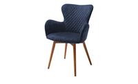 Gray & Jones Polsterstuhl  Tierra Fuego Two ¦ blau ¦ Maße (cm): B: 62 H: 87 T: 65  - Möbel Kraft