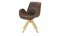 Drehsessel ¦ braun ¦ Maße (cm): B: 60 H: 84 T: 60  - Möbel Kraft