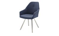 MCA furniture Stoel met 4 poten Madita A-hoekig Stoel belastbaar tot 140 Kg (set, 2 stuks)