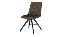 Gray & Jones Polsterstuhl  Tierra Fuego One ¦ braun ¦ Maße (cm): B: 47 H: 87,5 T: 64  - Möbel Kraft