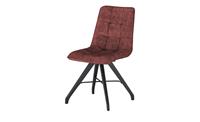 Gray & Jones Polsterstuhl  Tierra Fuego One ¦ rot ¦ Maße (cm): B: 47 H: 87,5 T: 64  - Möbel Kraft