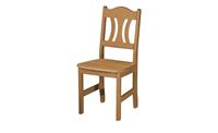 maison bleue Holzstuhl massiv  Carola ¦ holzfarben ¦ Maße (cm): B: 44 H: 92 T: 45  - Möbel Kraft